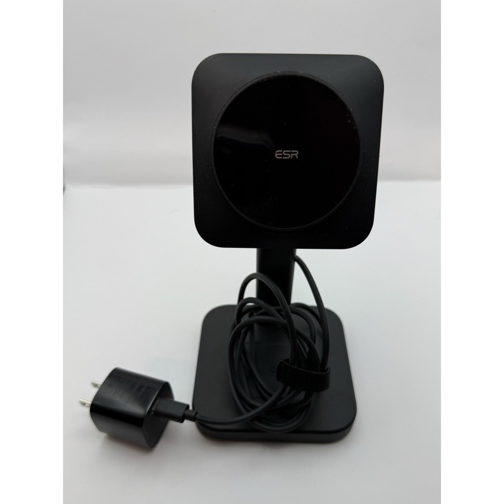 ESR HaloLock 3 In-1 Magnetic Wireless Charger Black‎ US Plug Fast Charging